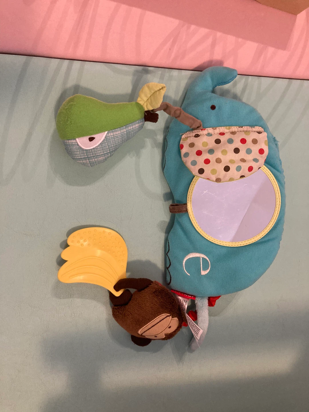Skip Hop Zoo Monkey & Pear Activity Toy