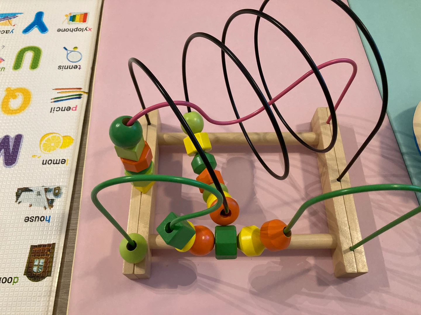 Wooden Bead Maze Toy