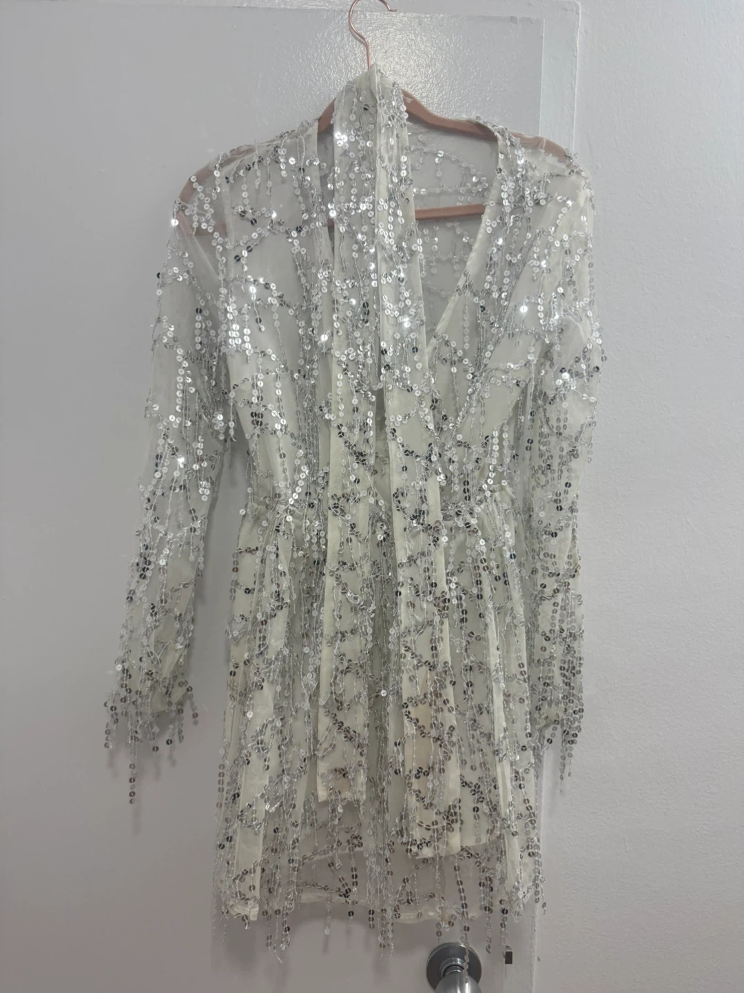 Sparkly Sequin Mini Dress