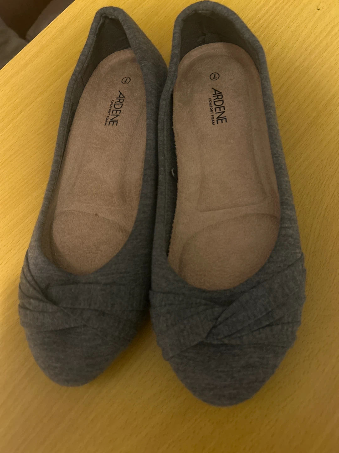 Ardene Women's Grey Ballet Flats - Size 7