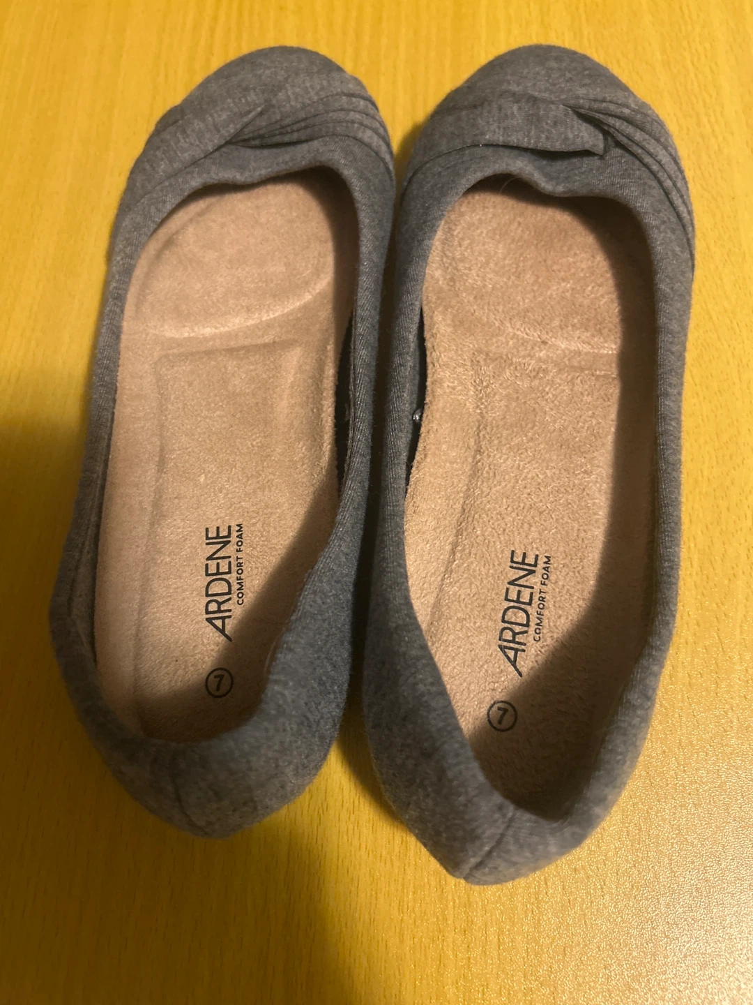 Ardene Women's Grey Ballet Flats - Size 7 - photo 2