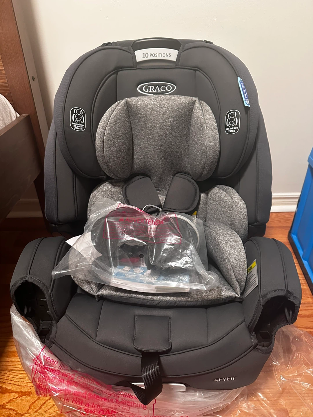 Graco 4Ever 4-in-1 Convertible Car Seat - Gray
