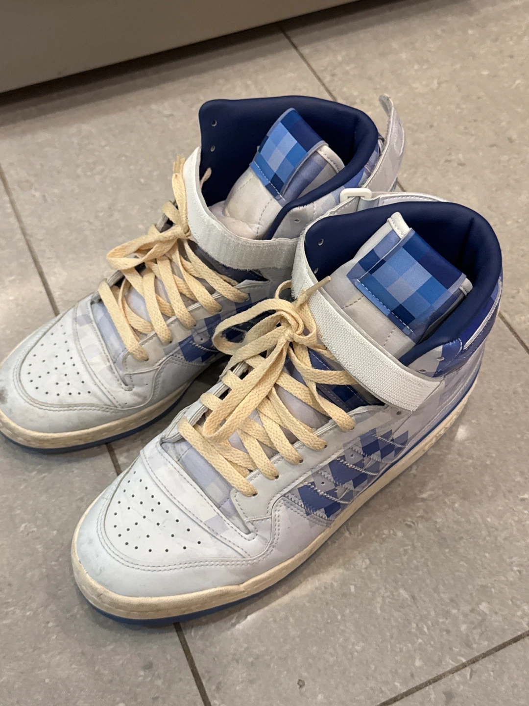 Adidas High Top Sneakers Size 9.5