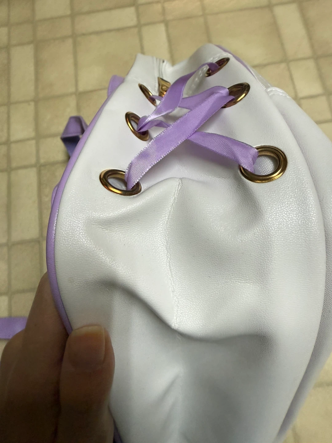 Purple itabag NEVER USED - photo 4