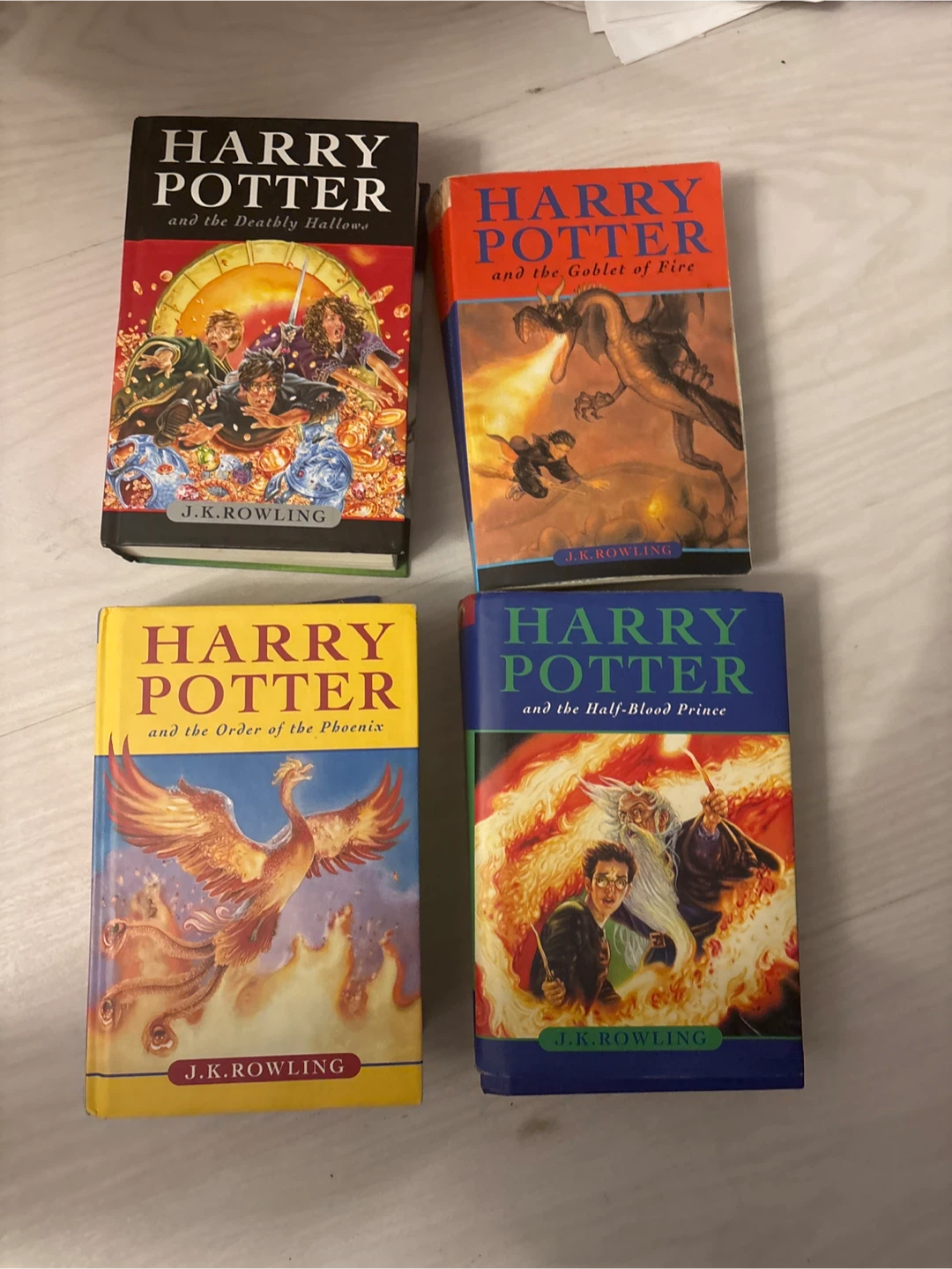 Harry Potter Books (4 Books)