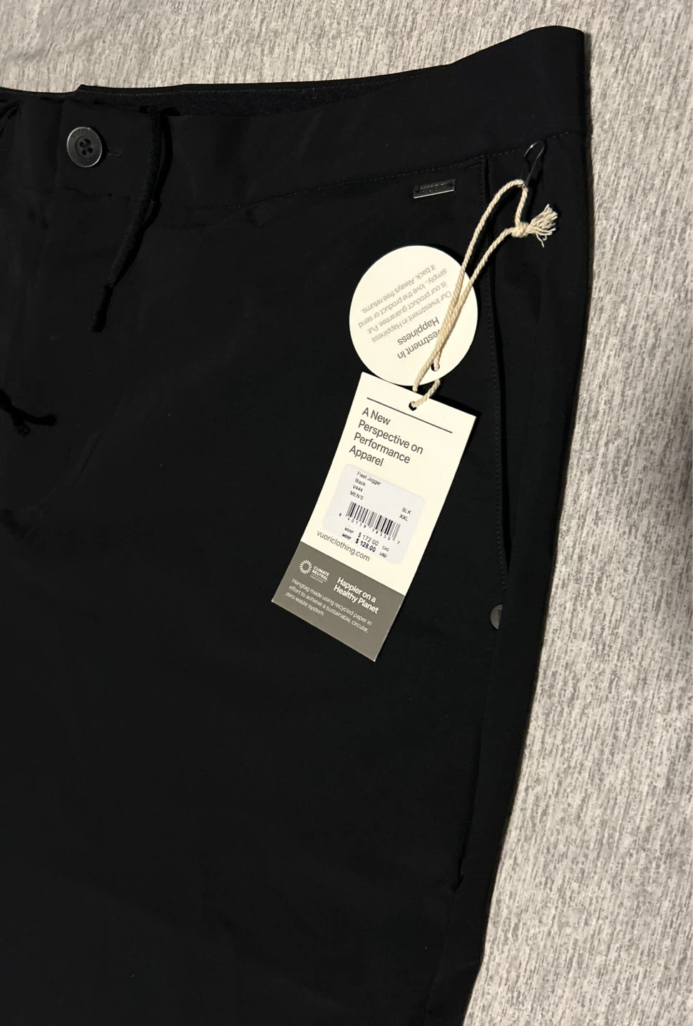 Vuori Black Performance Pants - photo 3