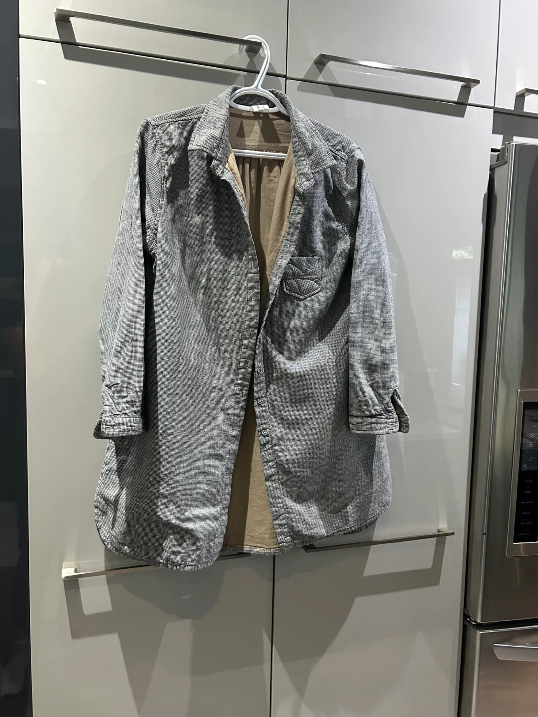 Only ( S+ F ) Lined Button-Up Jacket