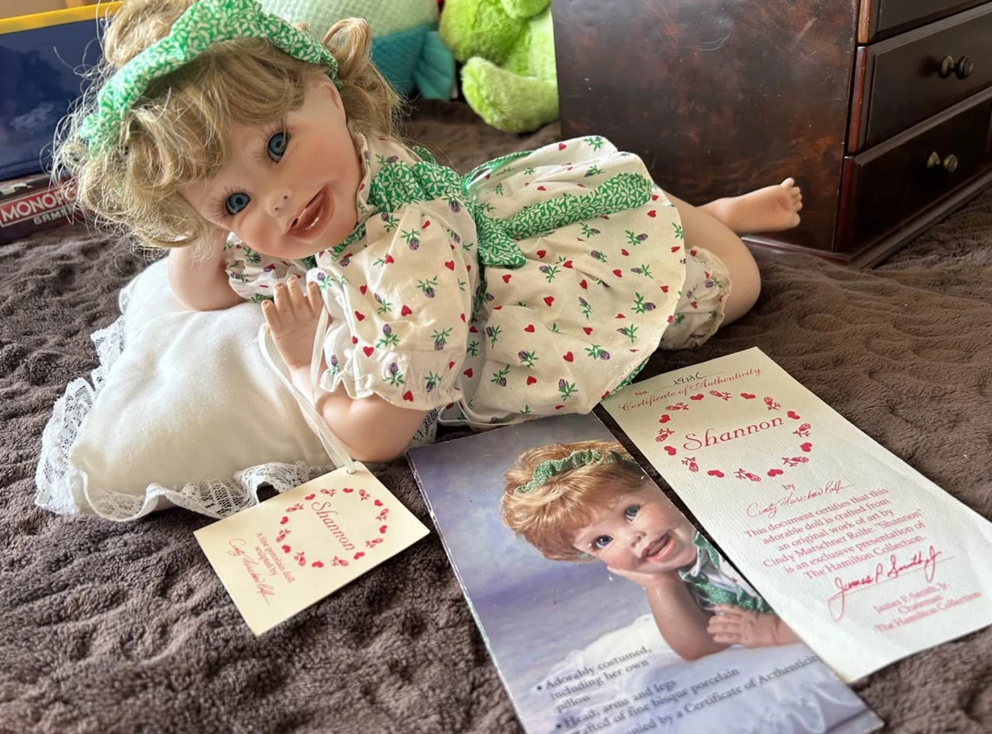 Shannon Porcelain Doll by Cindy Marschner Rolfe