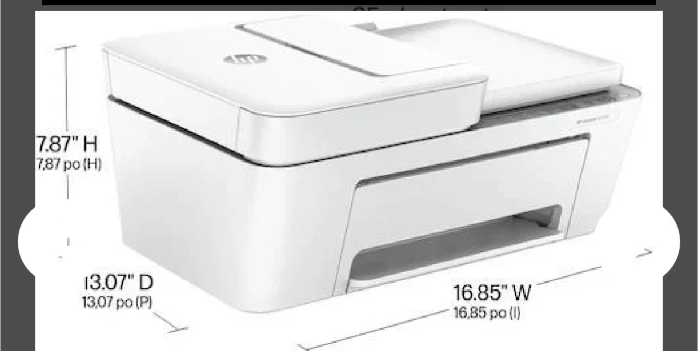 HP DeskJet 4255e Wireless All-in-One Colour Inkjet Printer - photo 3