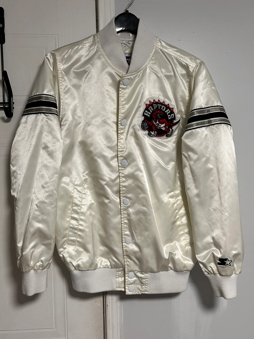 Starter Toronto Raptors Satin Bomber Jacket - S/P
