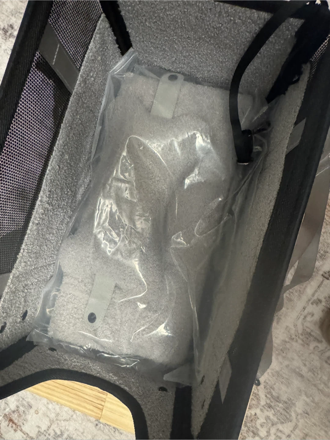 Grey Pet Car seat - photo 2