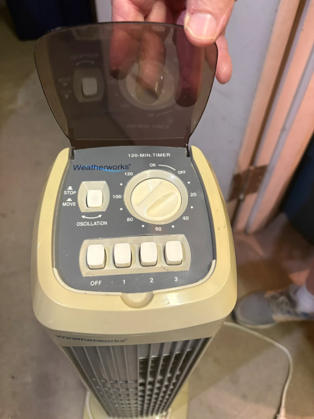 Weatherworks Tower Fan with Timer - photo 2