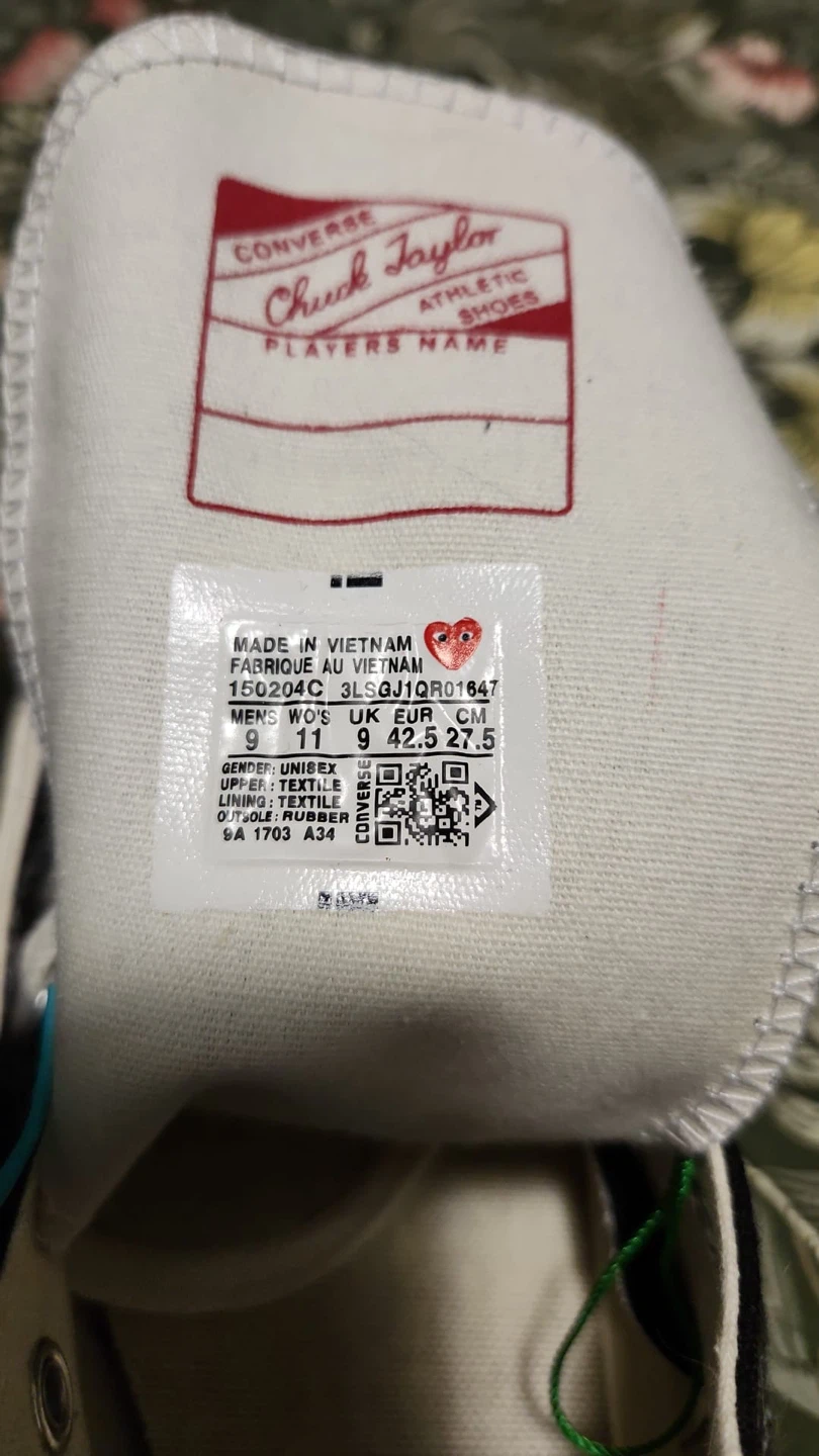 Converse x CDG Play High Top Sneakers - photo 3