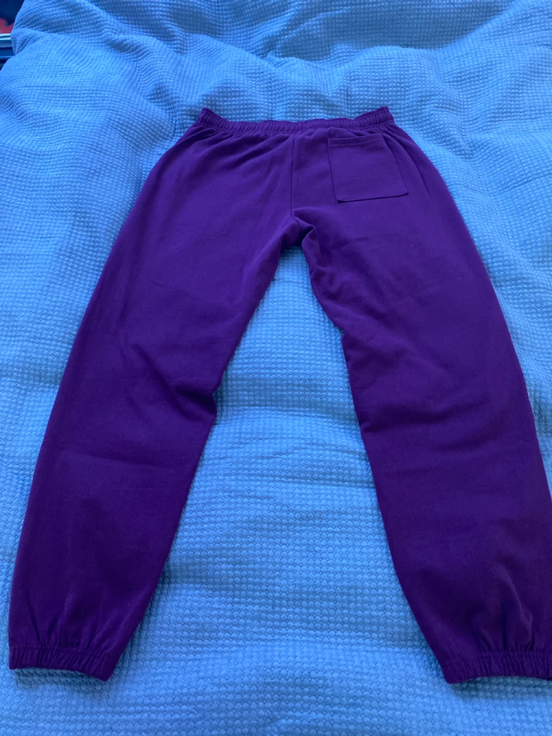 Sp5der Nocturnal Highway Sweatpants FW22 Dark Purple XL - photo 2