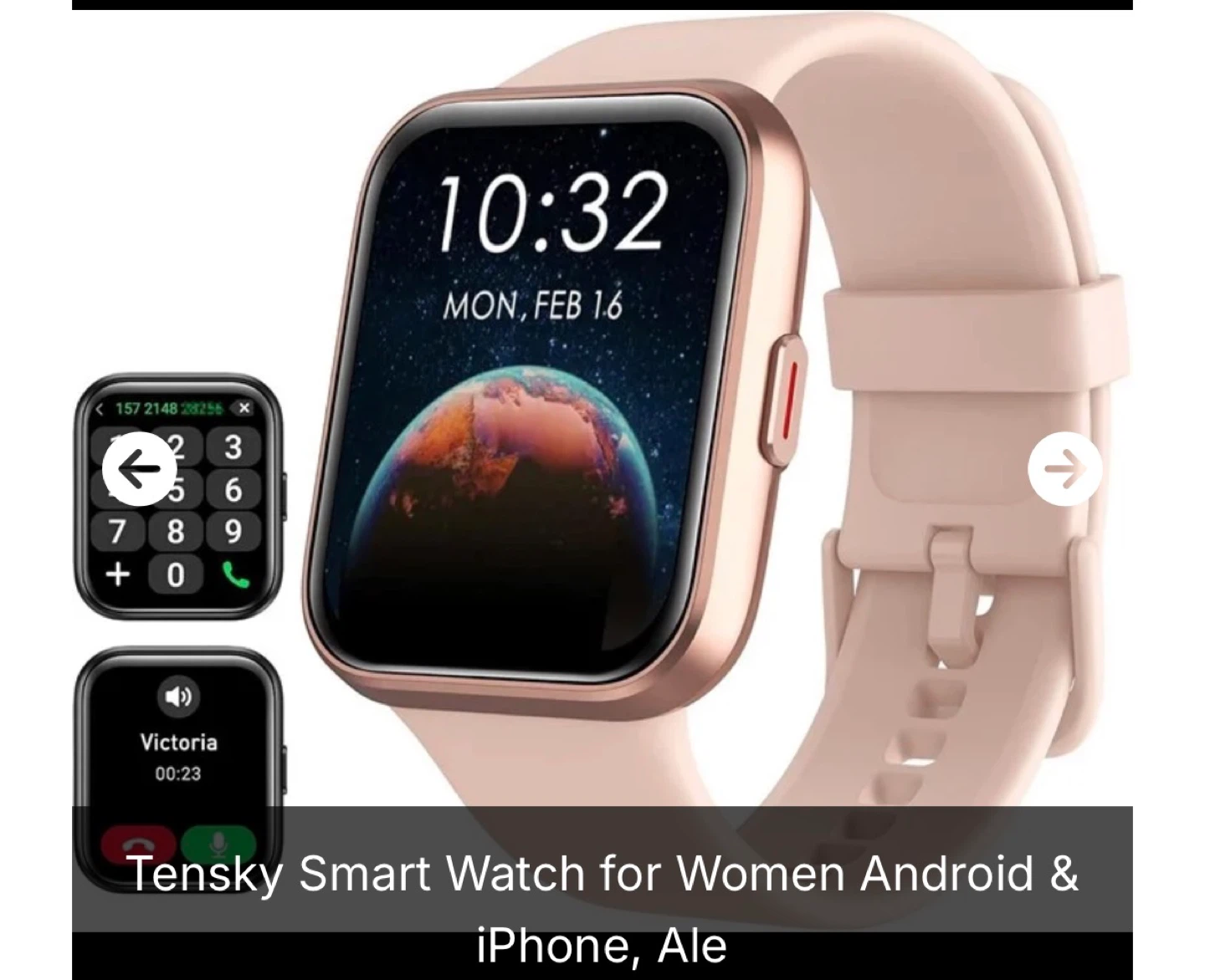 Tensky Smart Watch for Women