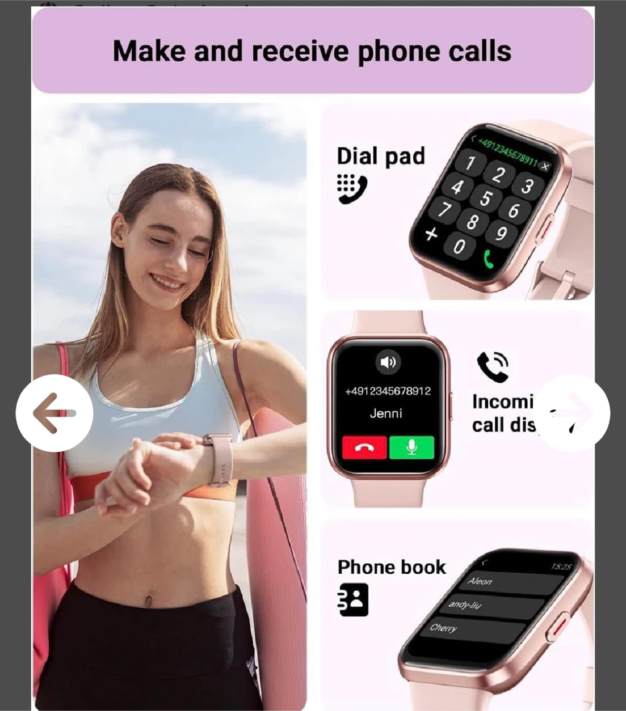 Tensky Smart Watch for Women - photo 2