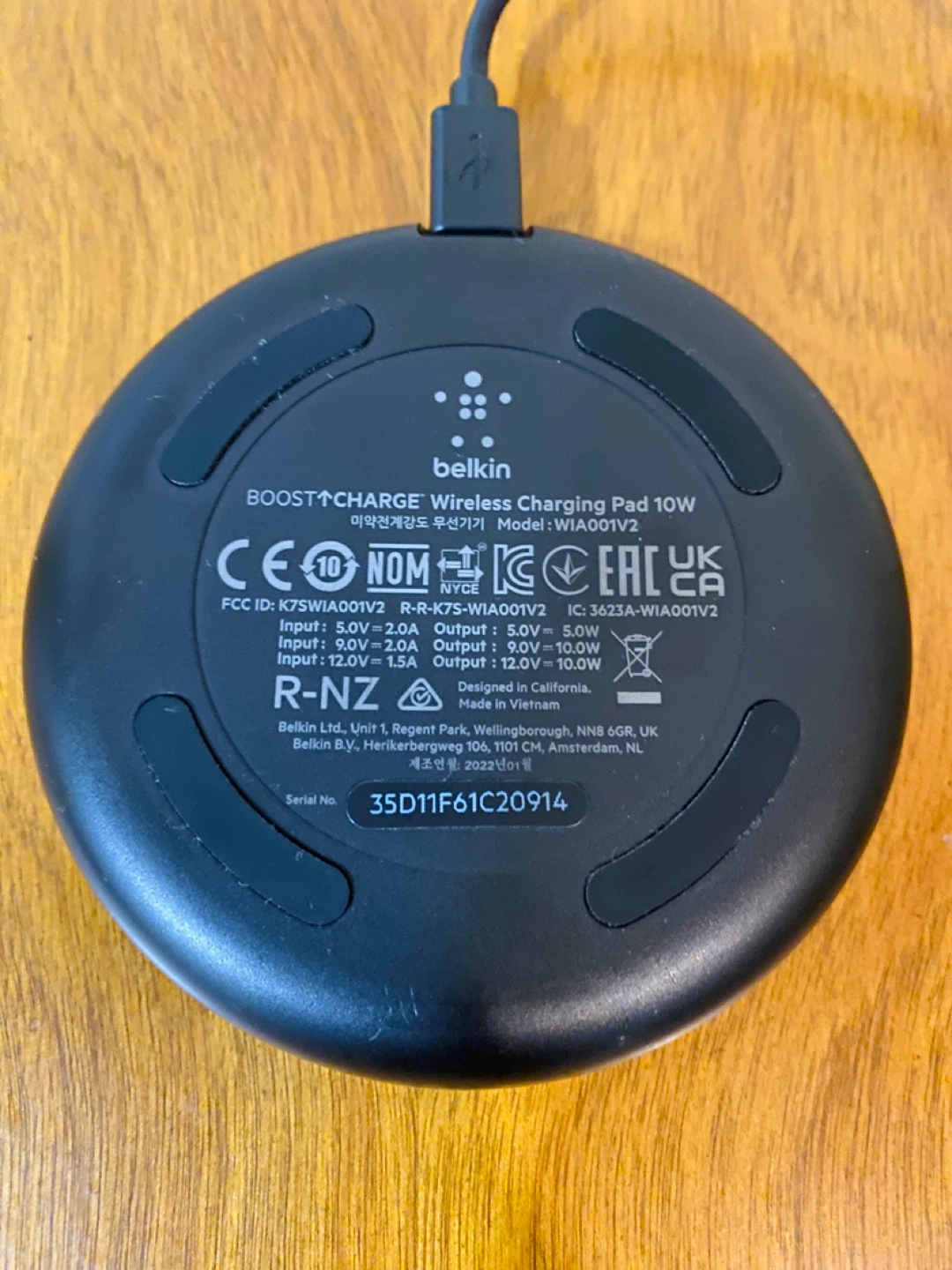 Belkin Boost↑Charge Wireless Charging Pad (10W) - photo 3
