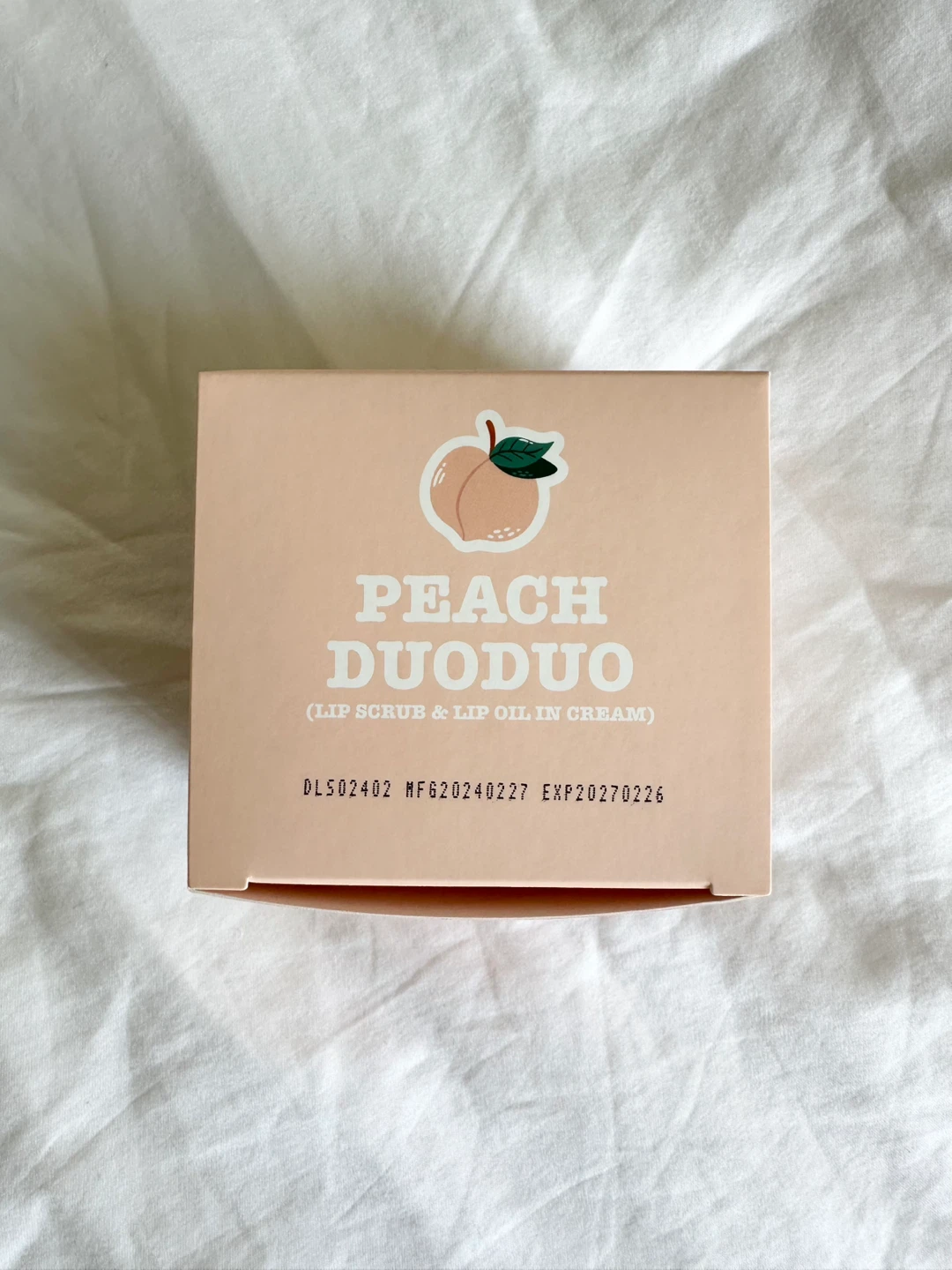 🆕 KOCOSTAR Peach Duoduo Korean Lip Scrub & Lip Oil - photo 4