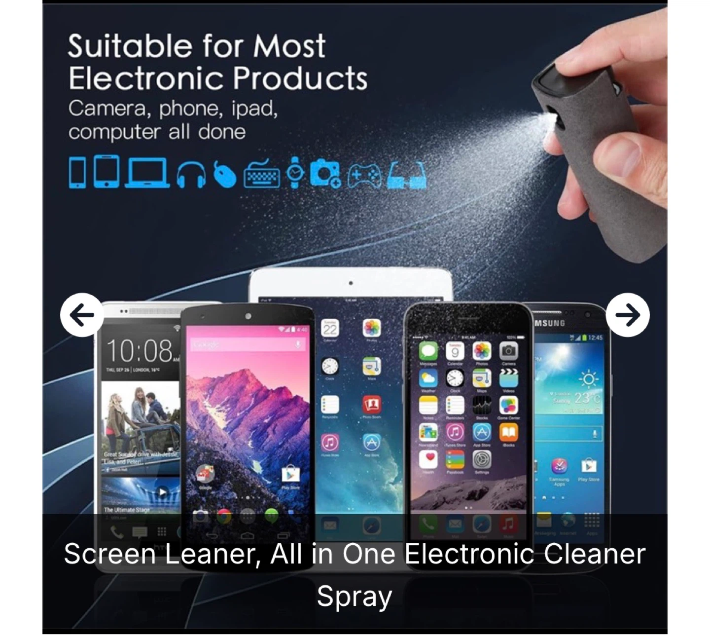 All-in-One Electronic Screen Cleaner Spray - photo 2