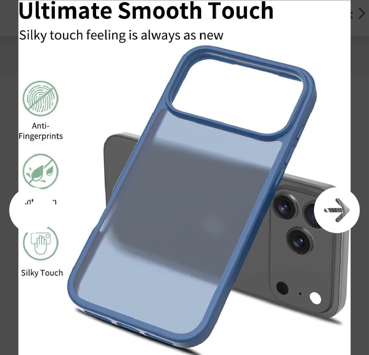 TORRAS for iPhone 17 Pro Matte Phone Case - photo 2