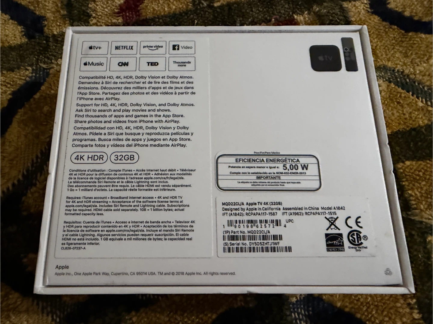 Apple TV 4K (32GB) with Remote - photo 3
