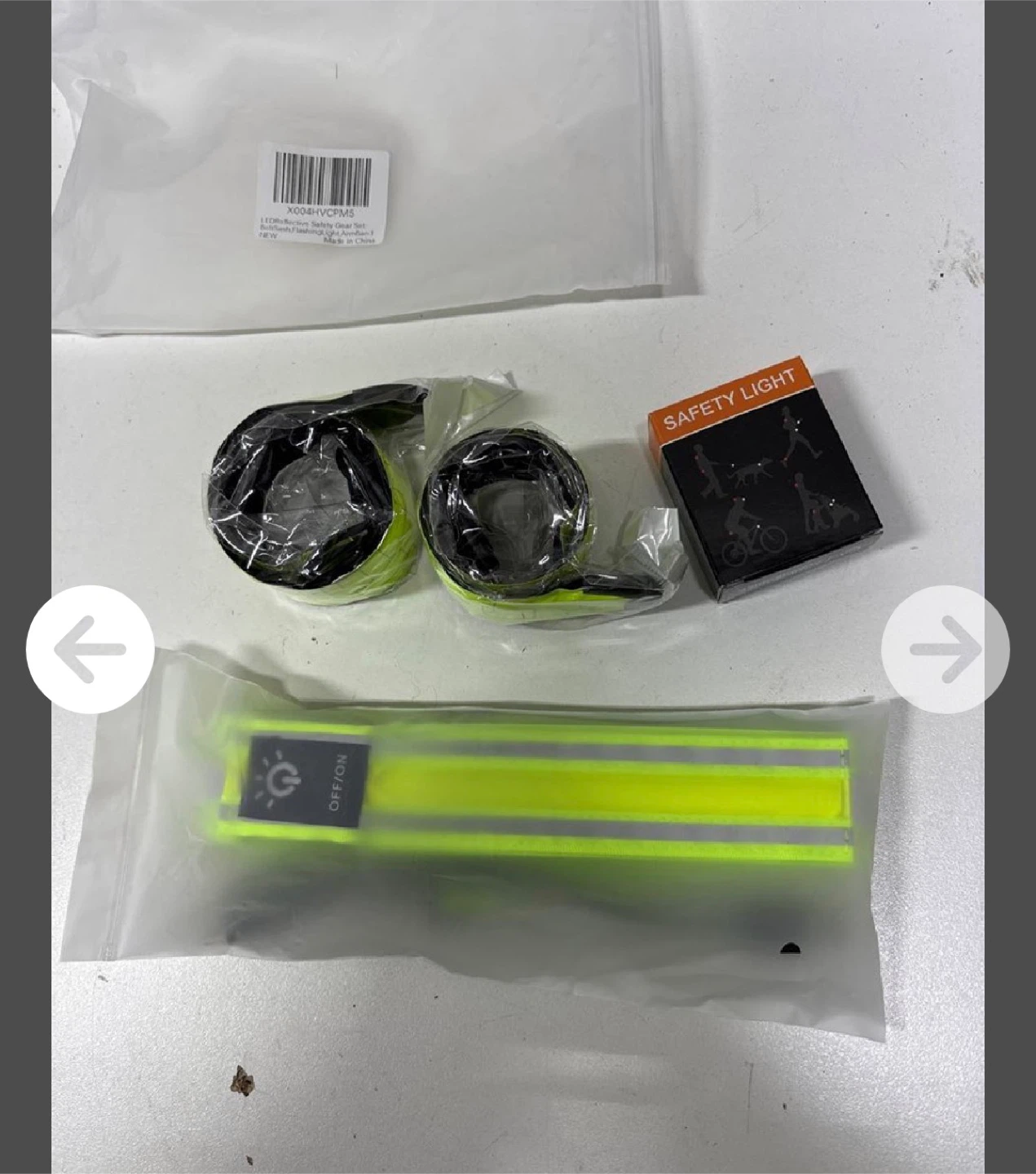 Pack of 2 LED Reflective Belt Sashes - photo 4