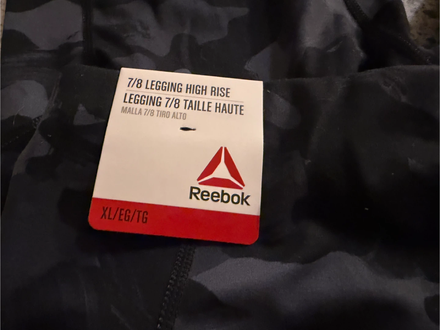 Reebok XL/EG/TG 7/8 Legging High Rise Camo - photo 3