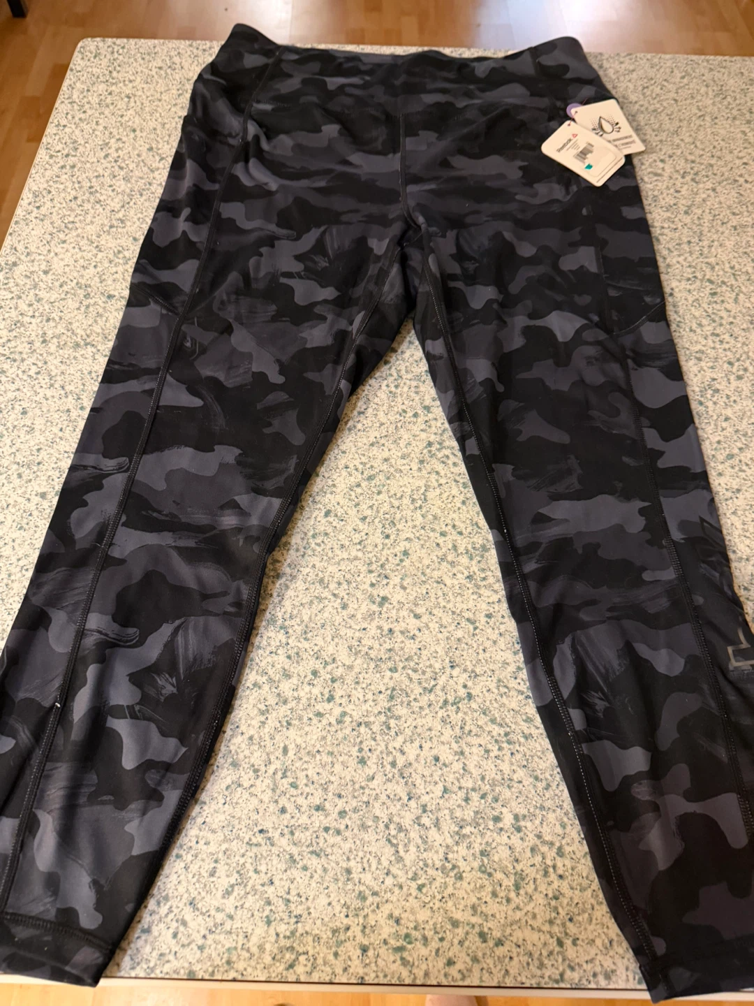 Reebok XL/EG/TG 7/8 Legging High Rise Camo