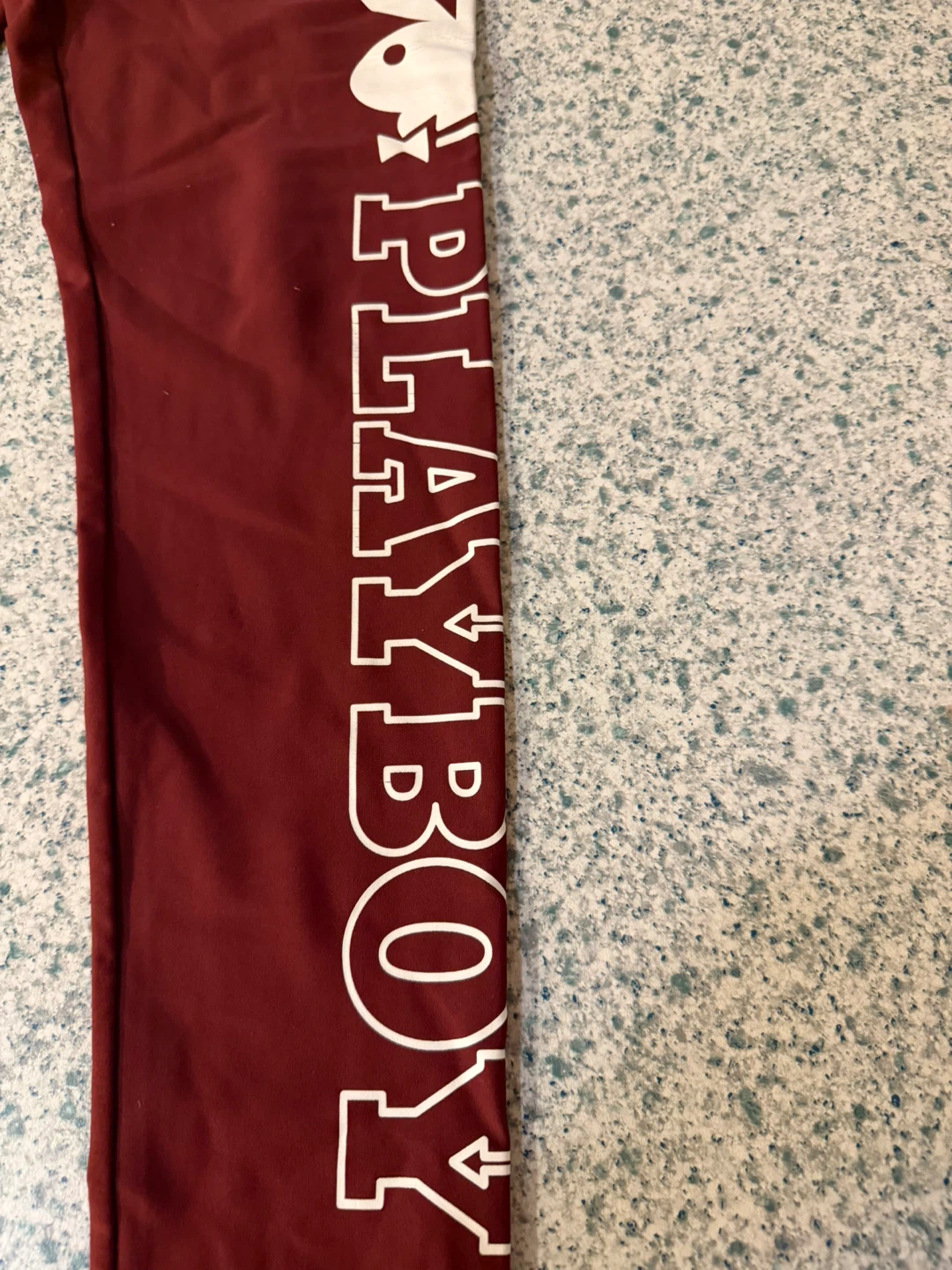 Playboy Burgundy Leggings Size M - photo 2