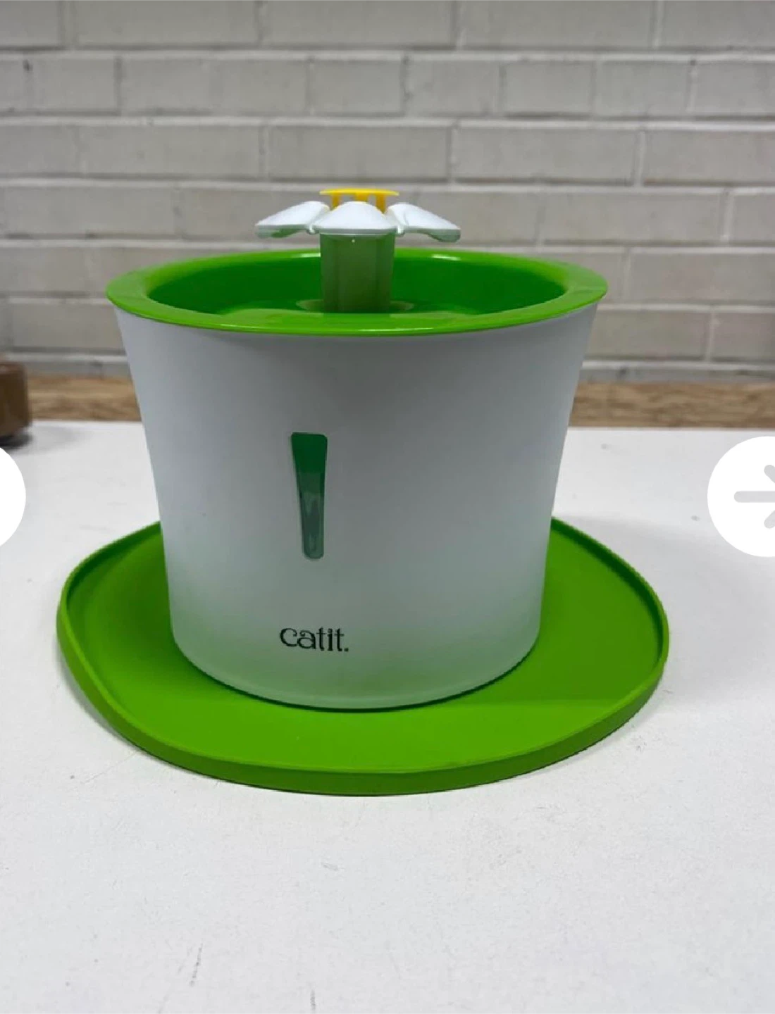 Catit Flower Fountain Pet Water Dispenser - photo 4