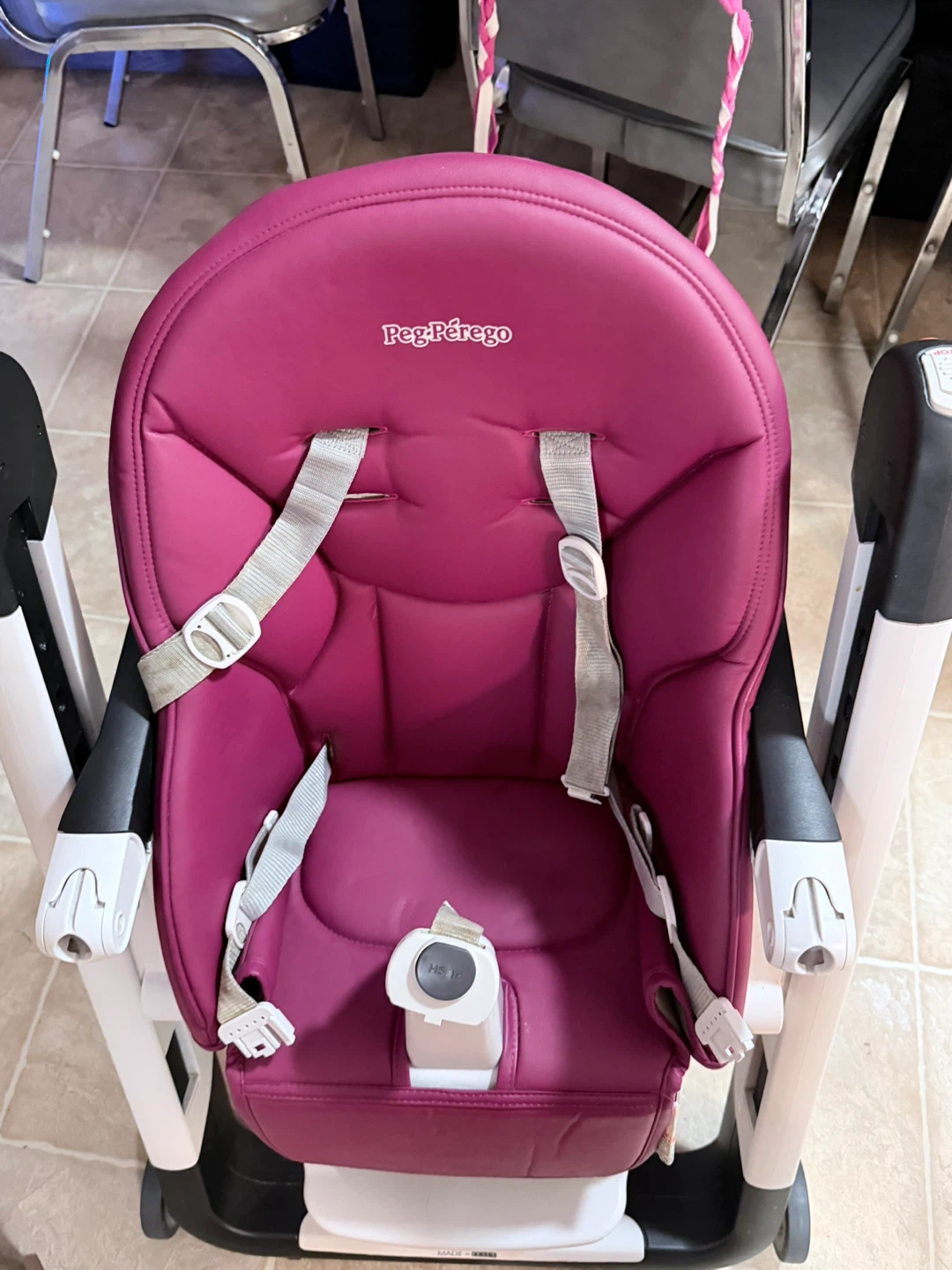 Peg-Pérego High Chair - Pink