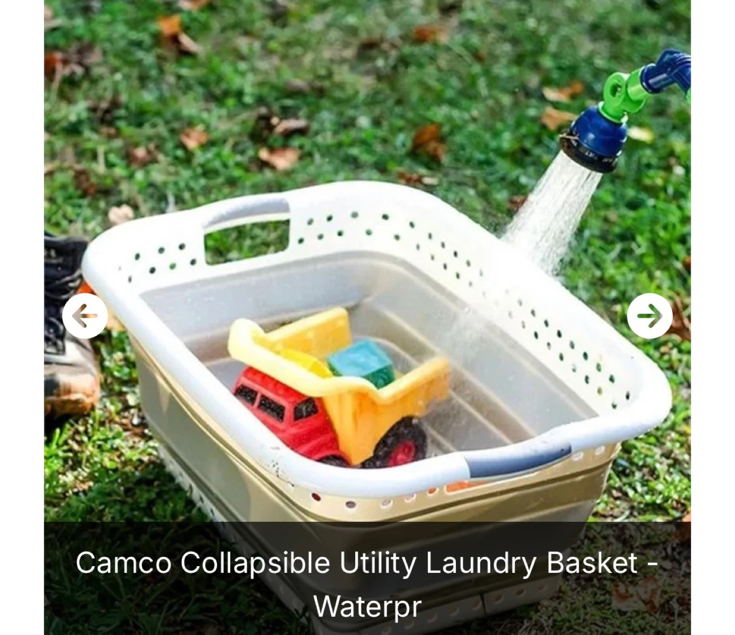Camco Collapsible Utility Laundry Basket - photo 3