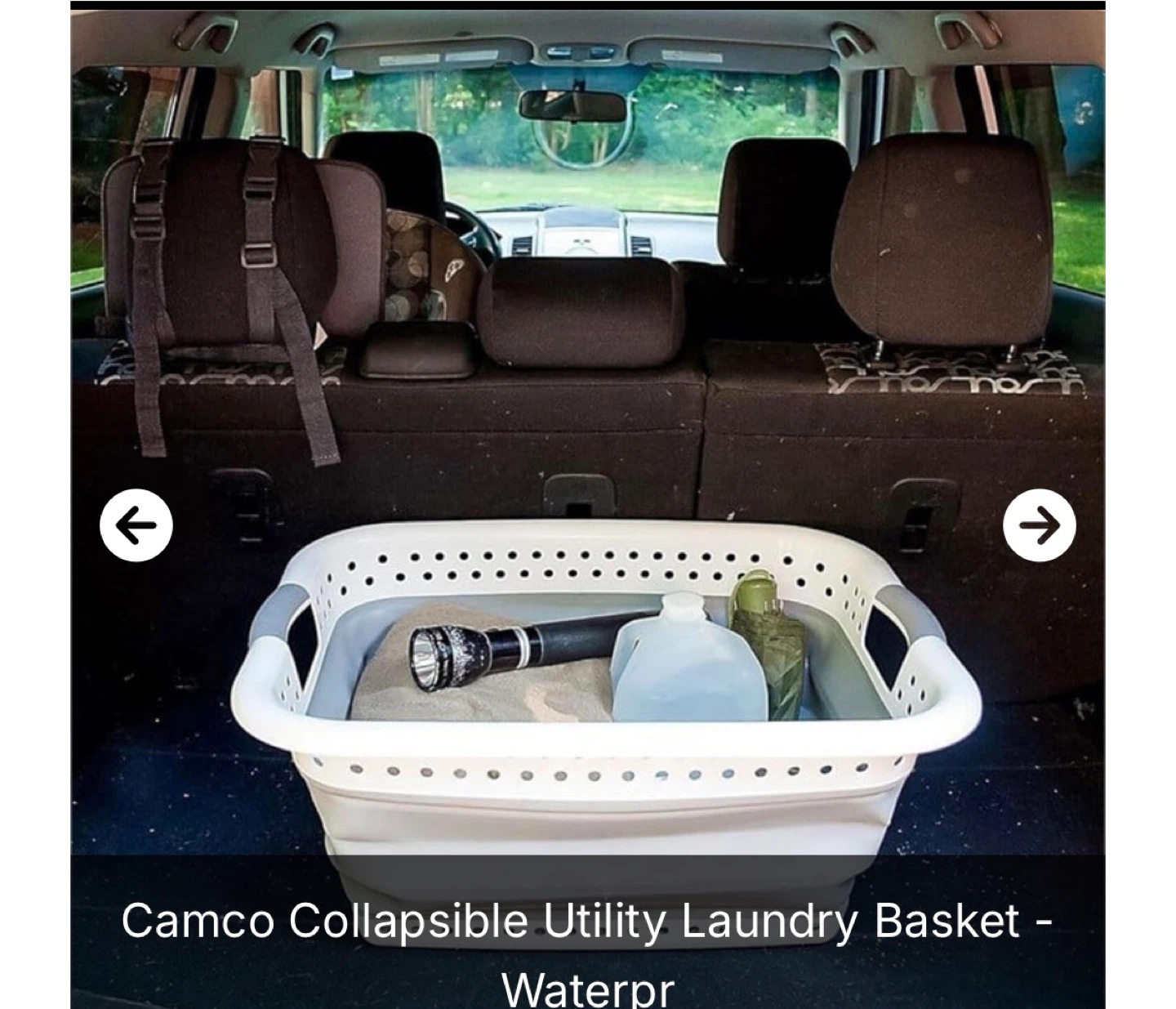Camco Collapsible Utility Laundry Basket - photo 2