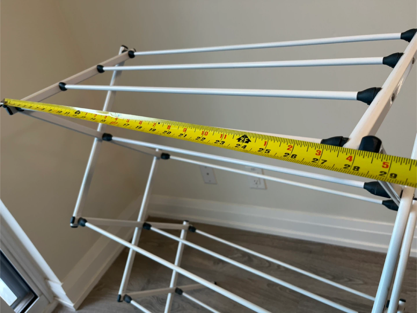 White Folding Drying Rack - photo 4