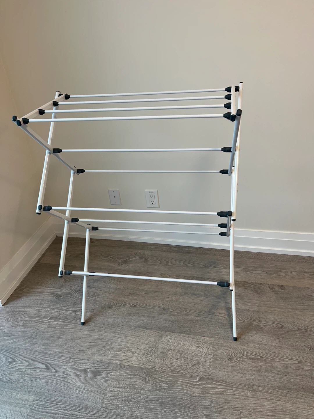 White Folding Drying Rack