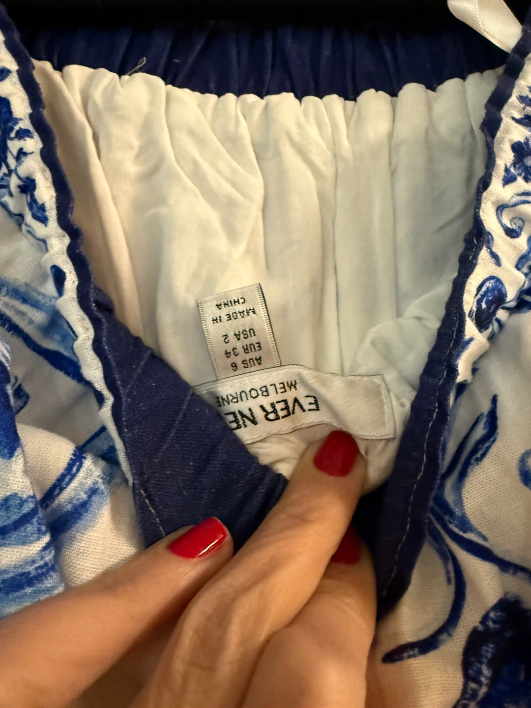 Ever New Melbourne Blue & White Floral Maxi Dress - Size 2 - photo 5