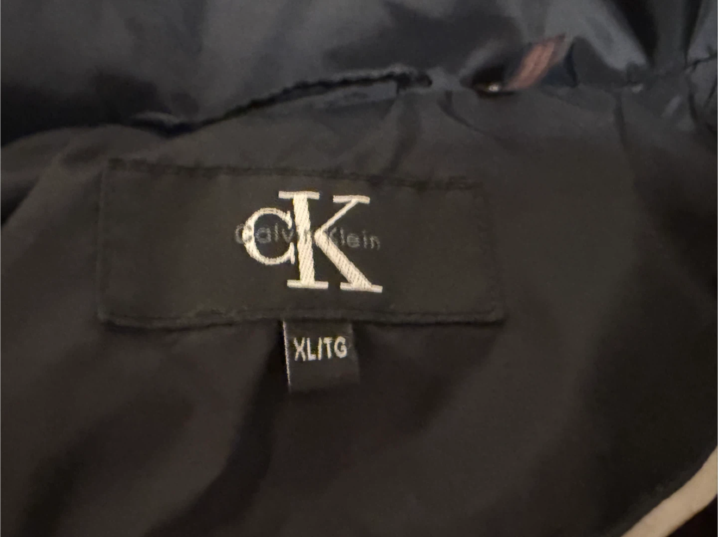 Calvin Klein Puffer Jacket - Black XL - photo 2