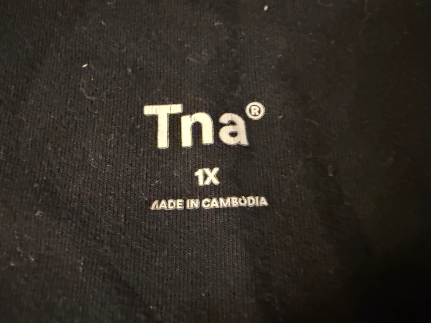 Tna Black Biker Shorts Size 1X - photo 2