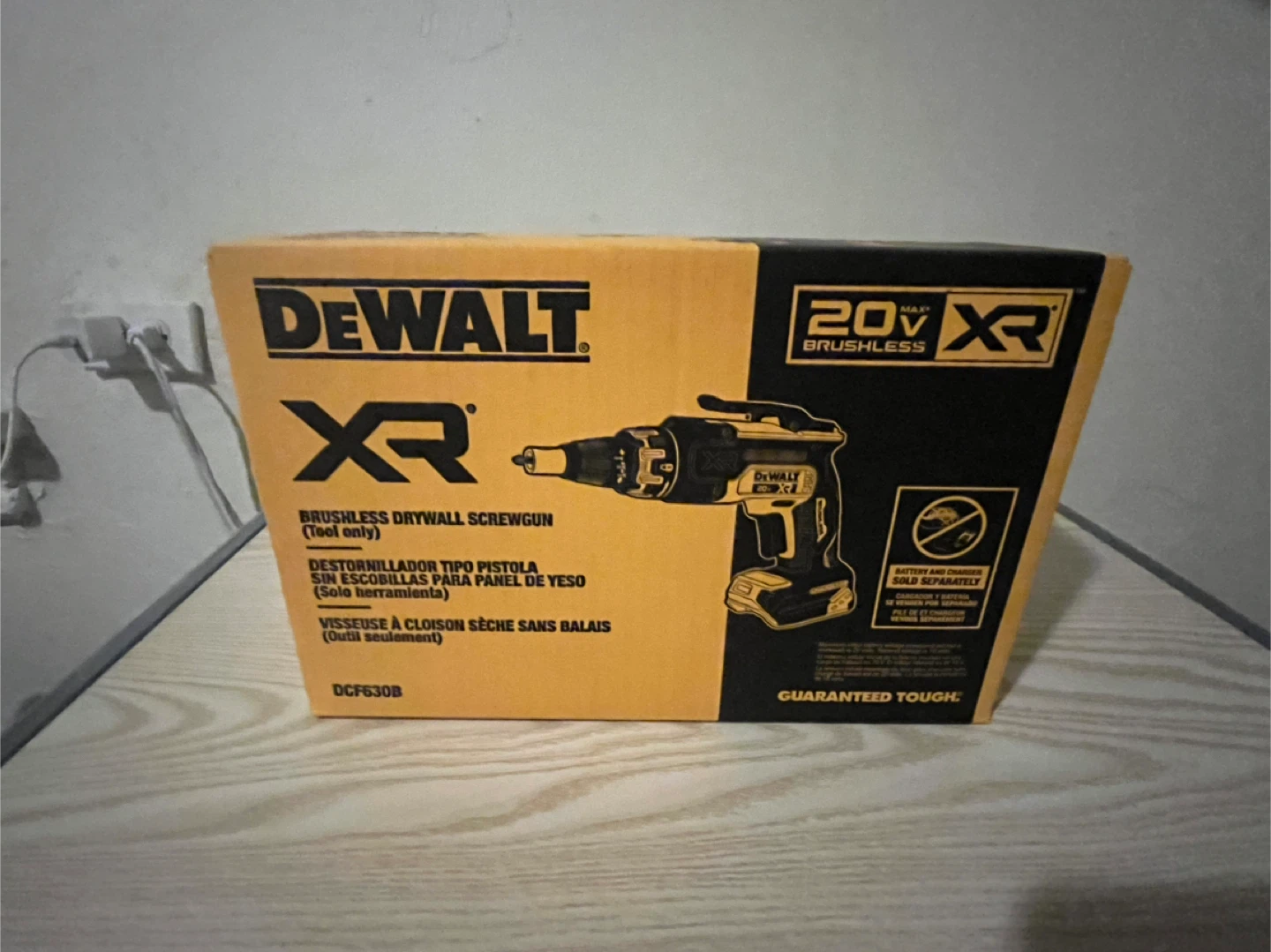 DEWALT 20V XR Brushless Drywall Screwgun DCF630B (Tool Only)