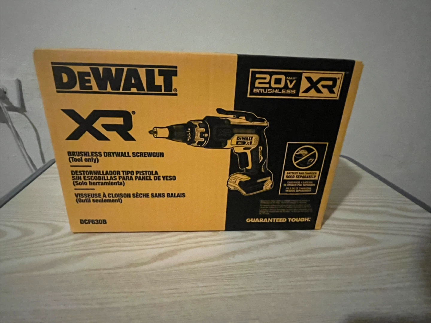 DEWALT 20V XR Brushless Drywall Screwgun DCF630B (Tool Only) - photo 2
