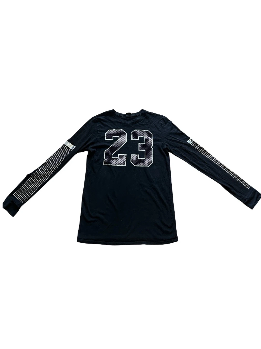 Black Jordan Long Sleeve Shirt with "23" Graphic