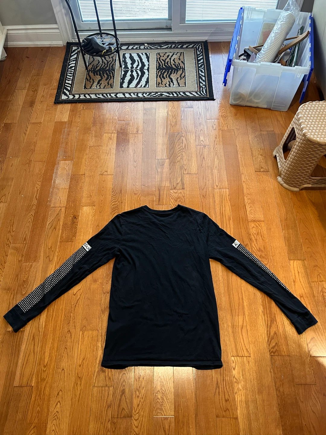 Black Jordan Long Sleeve Shirt with "23" Graphic - photo 3