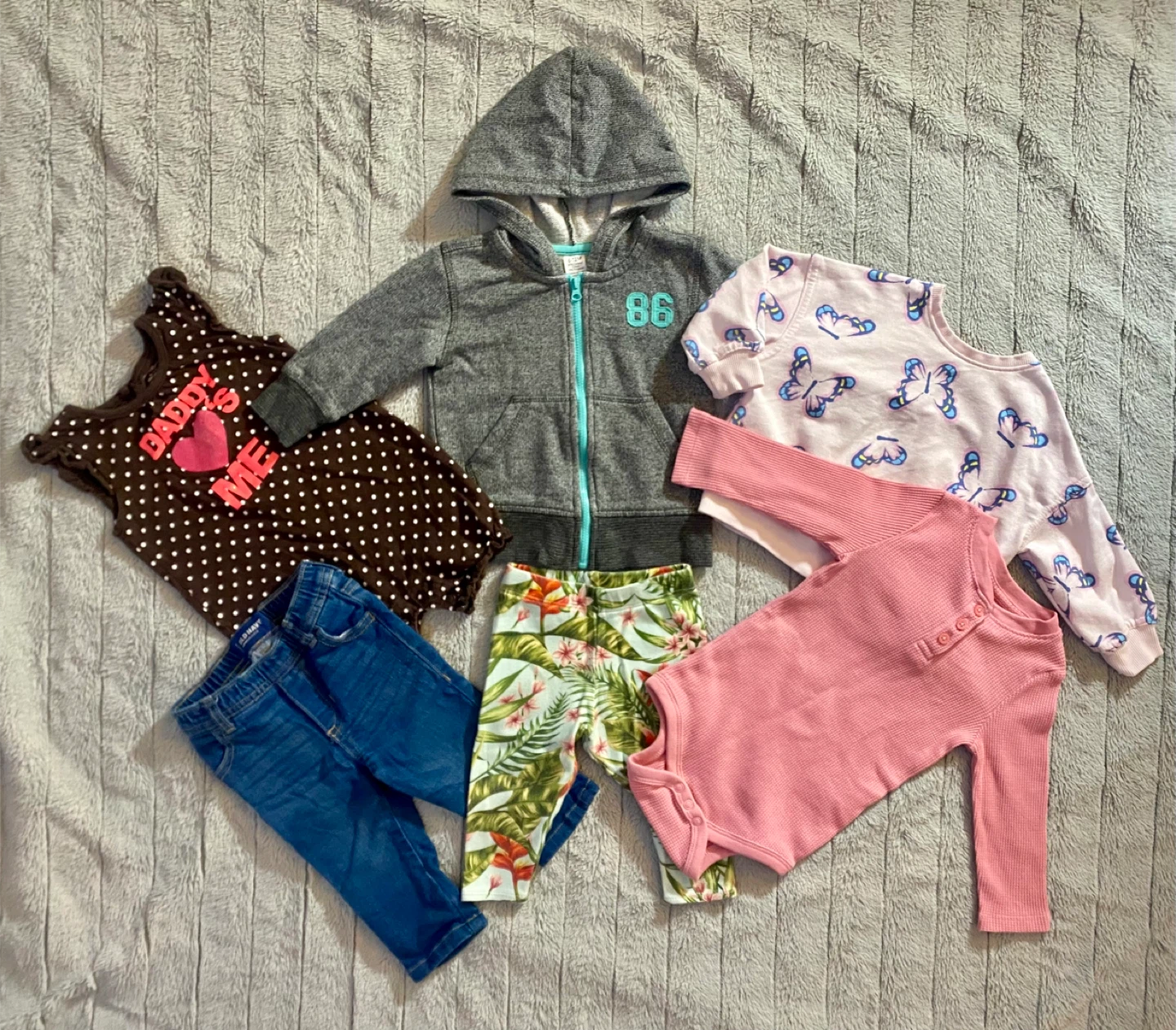 6-12 month girls clothing bundle