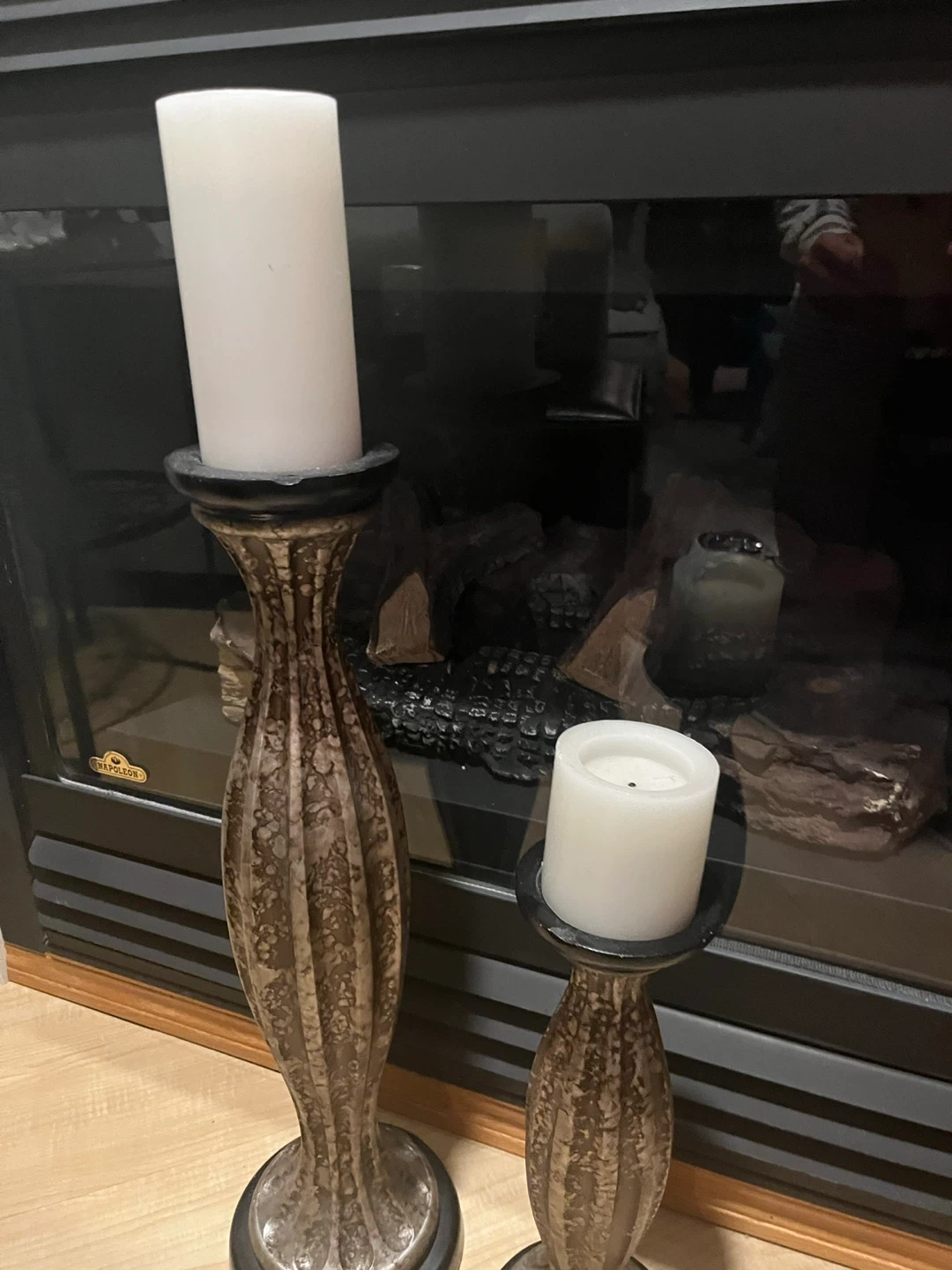 Set of 2 Decorative Candle Holders - photo 4