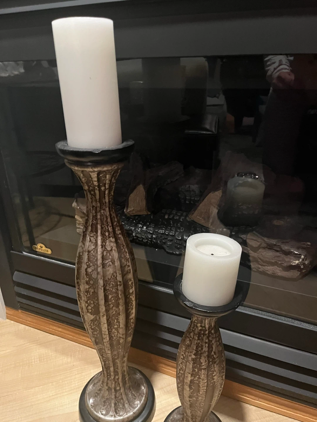 Set of 2 Decorative Candle Holders - photo 5