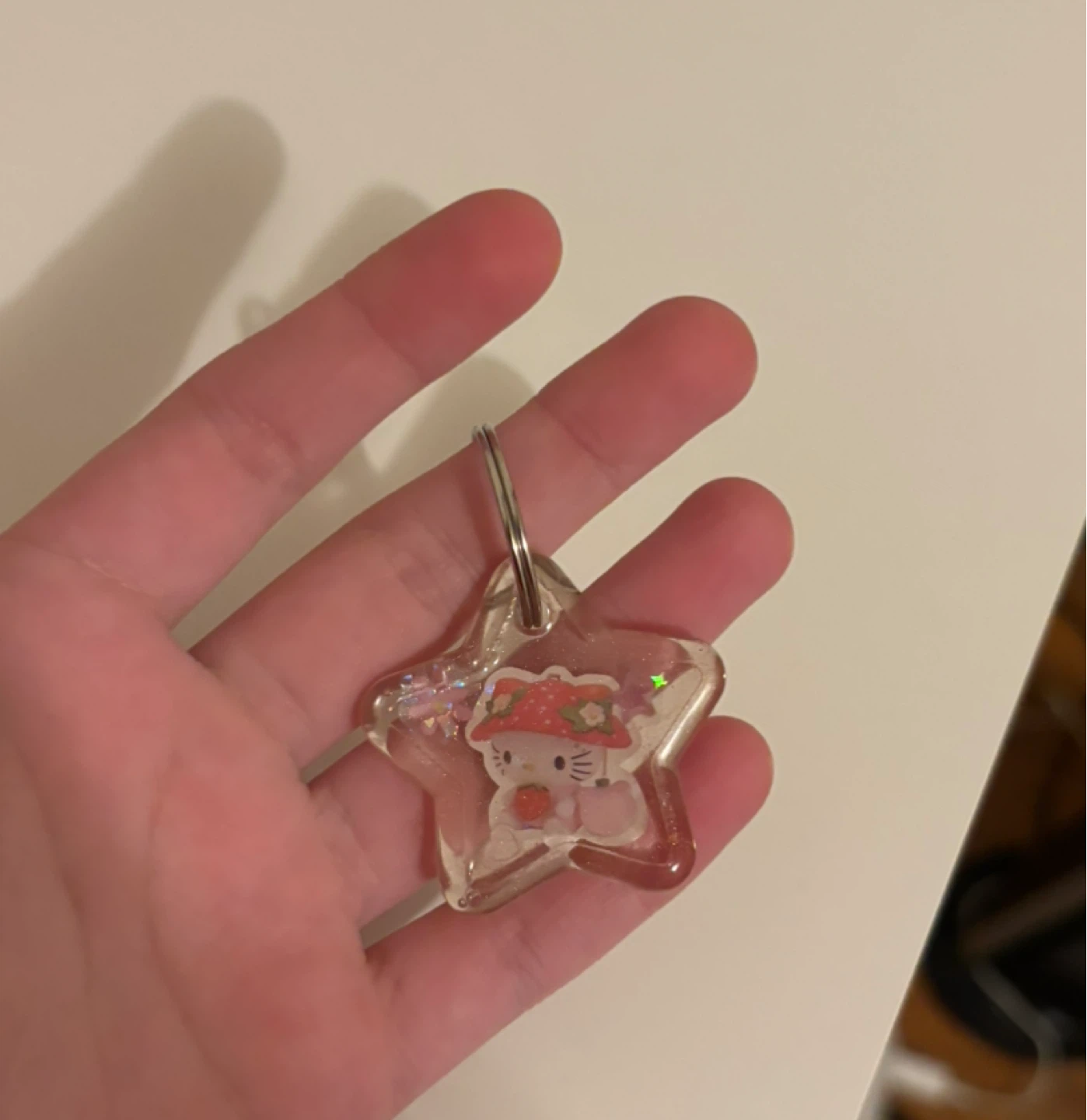 Hello Kitty Star Keychain