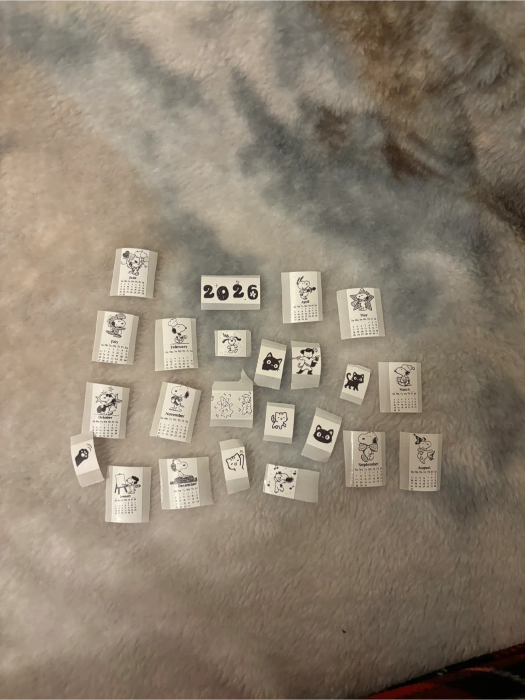 Mini Calendars - 2026