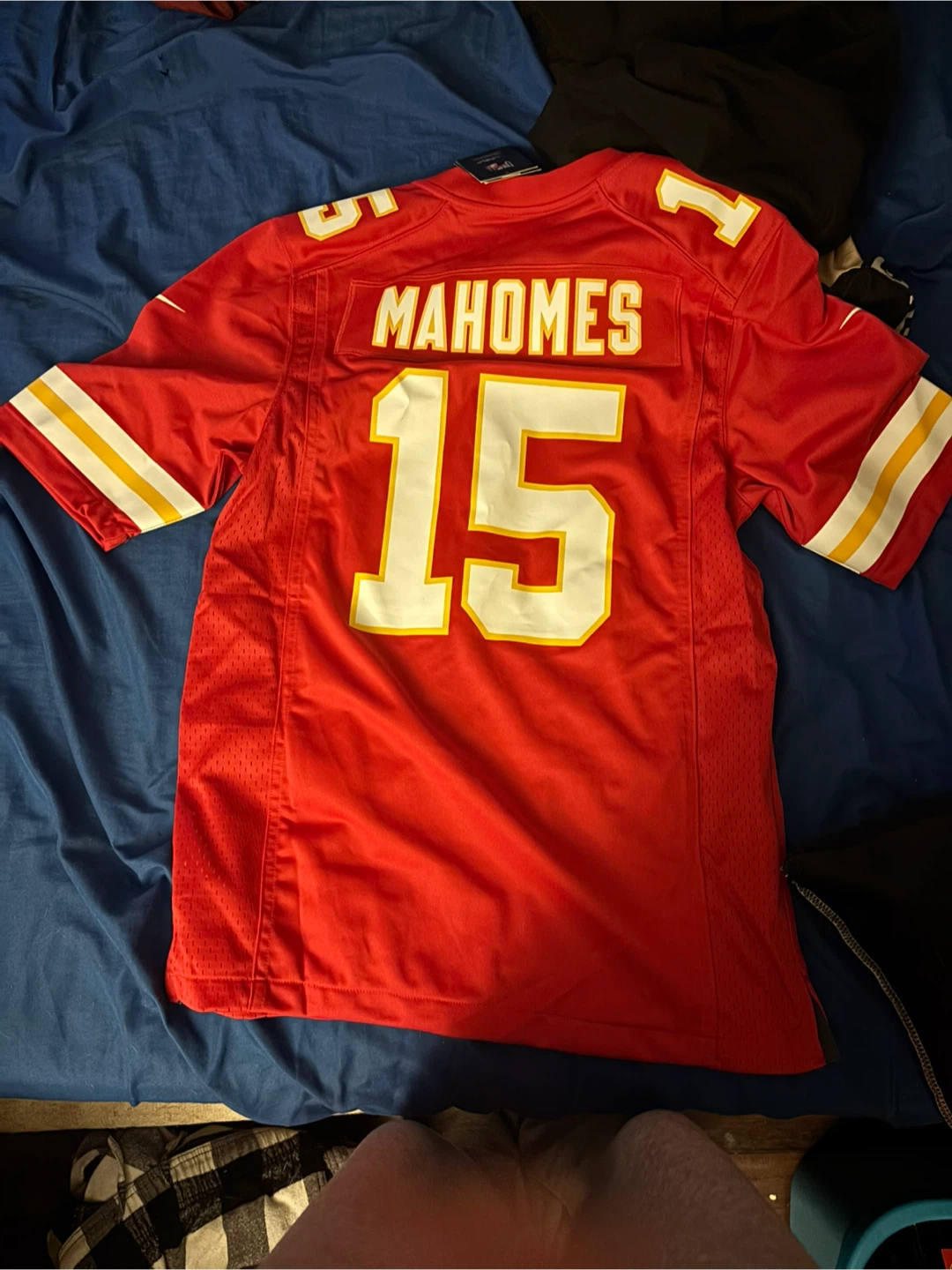 Kansas City Chiefs Mahomes #15 Jersey Size S - photo 2