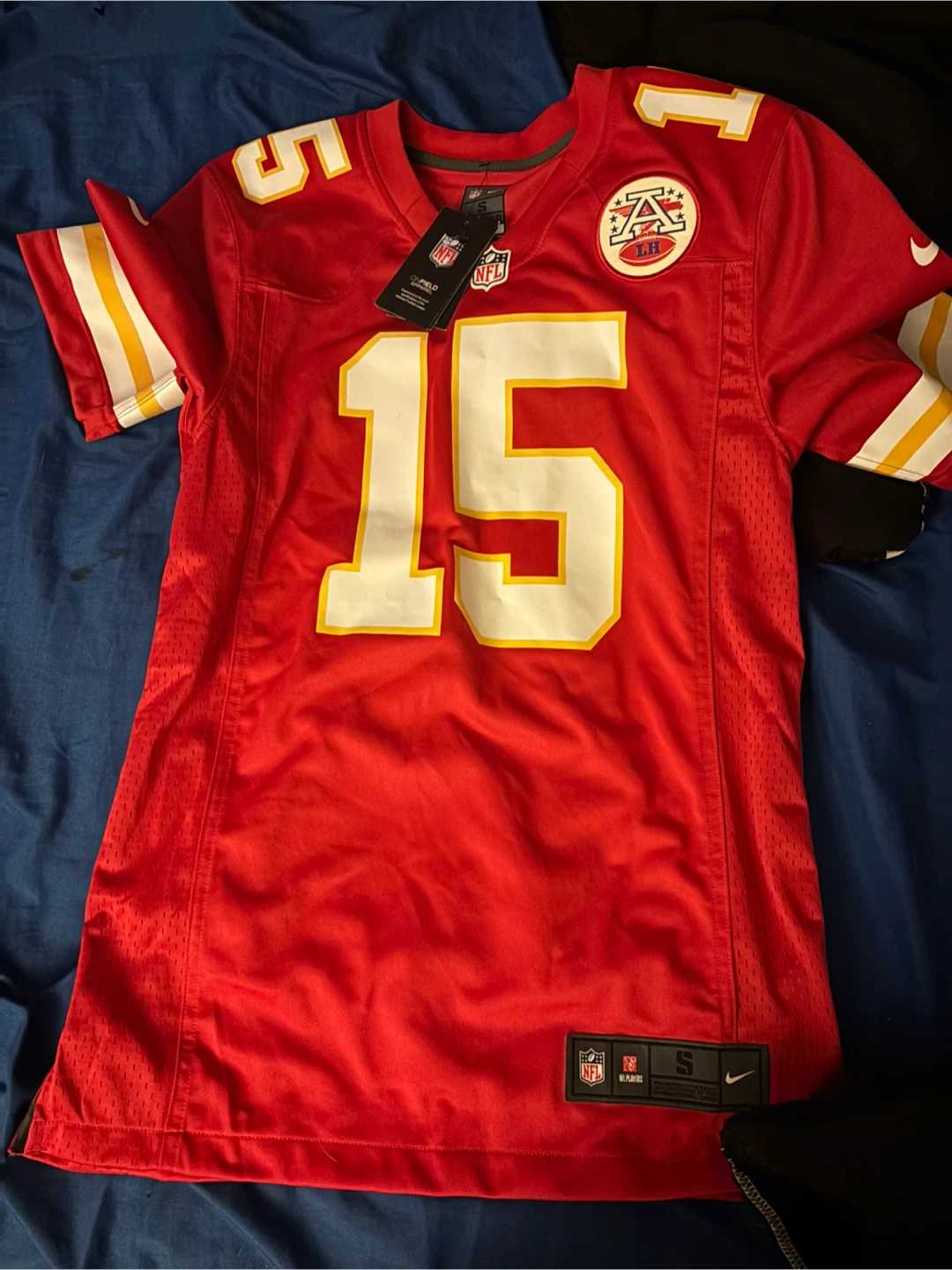 Kansas City Chiefs Mahomes #15 Jersey Size S
