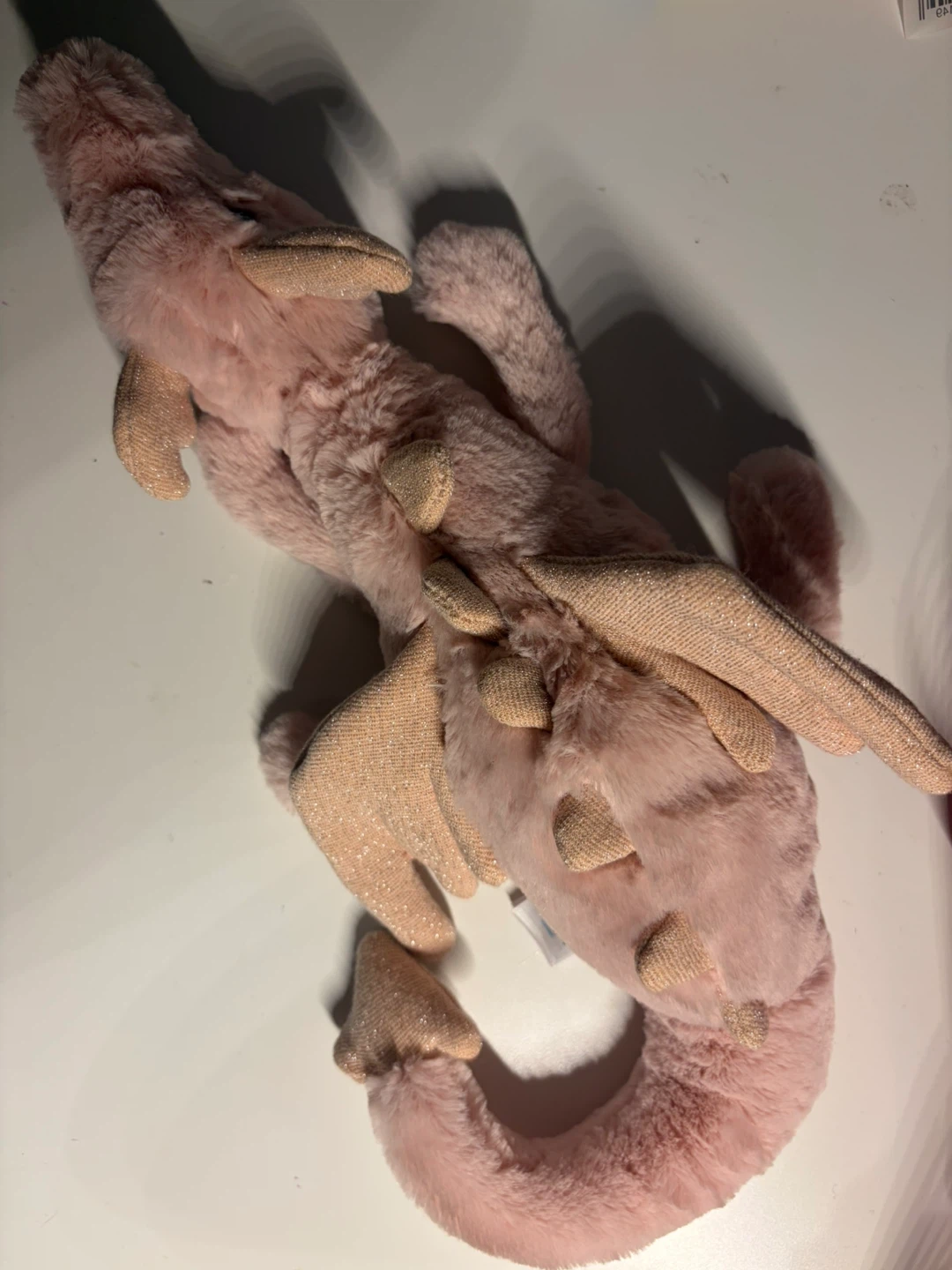 DISCONTINUED - Jellycat Rose Dragon Plush (small)